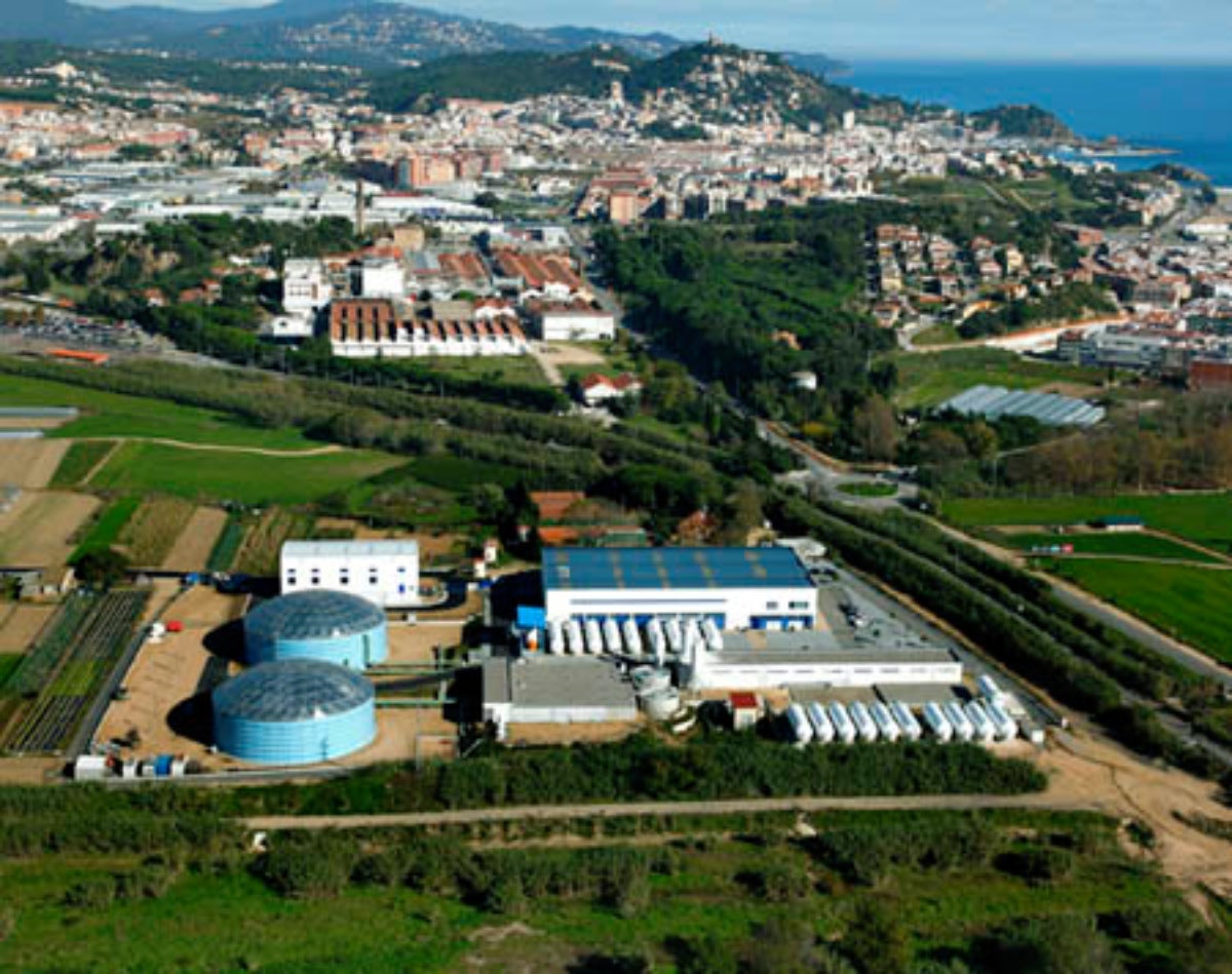 Imagen de archivo de la desaladora de la Tordera | Gencat