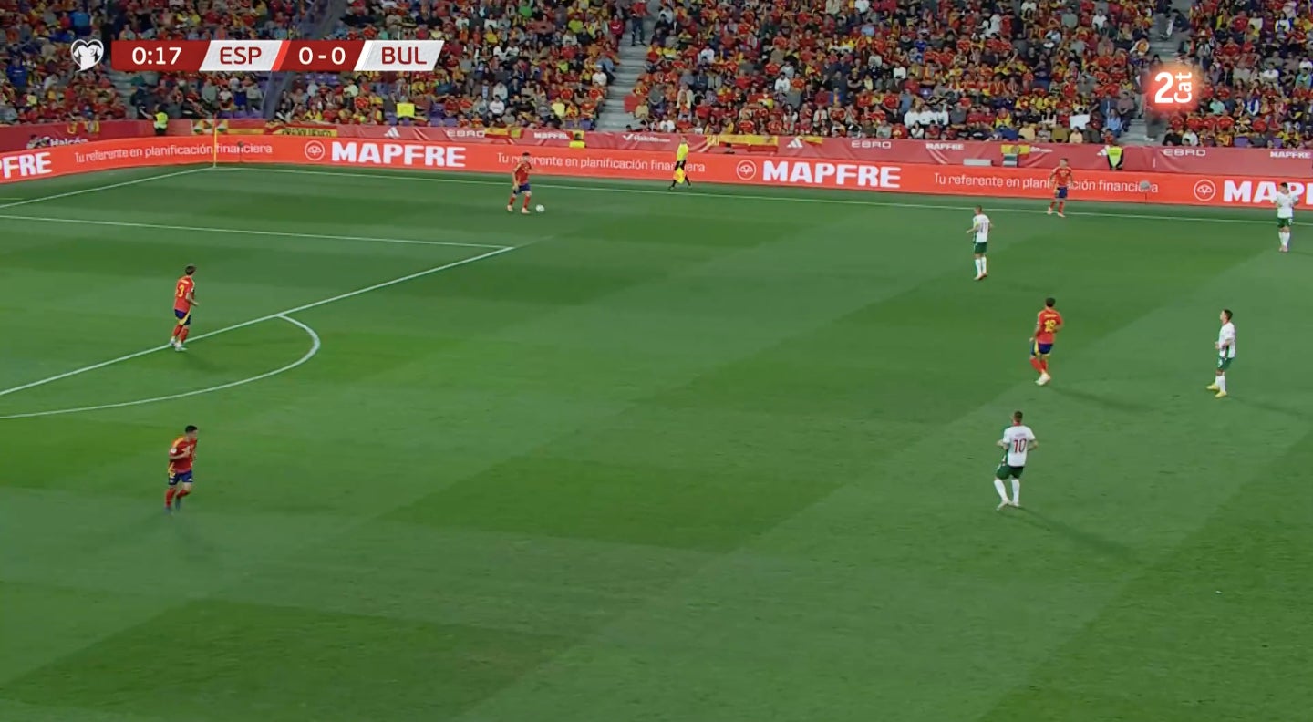 La 2 Cat va emetre el partit de la selecció en espanyola en català - TVE