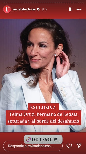 La germana de Letícia estaria a punt de ser desnonada - Instagram