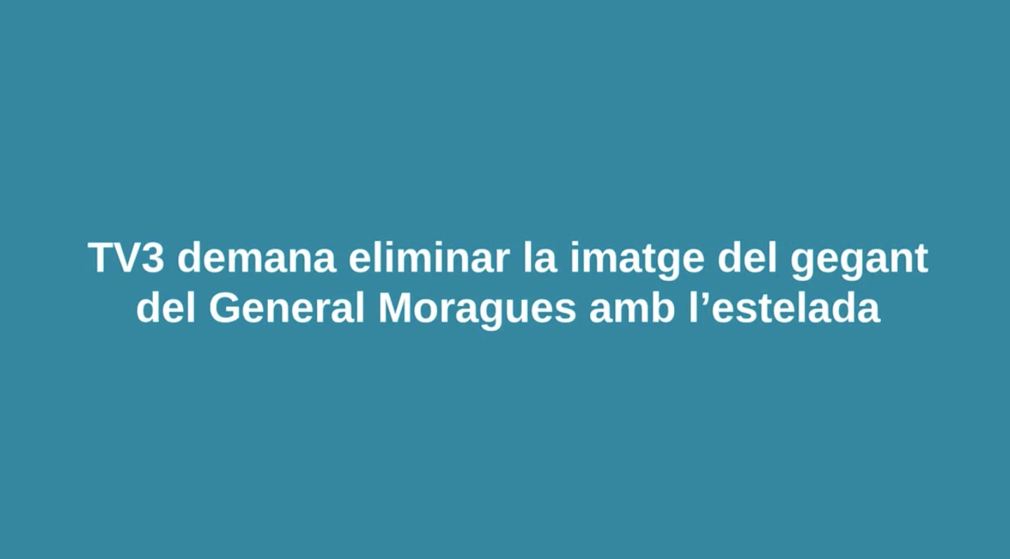 L'Ajuntament acusa TV3 de censura