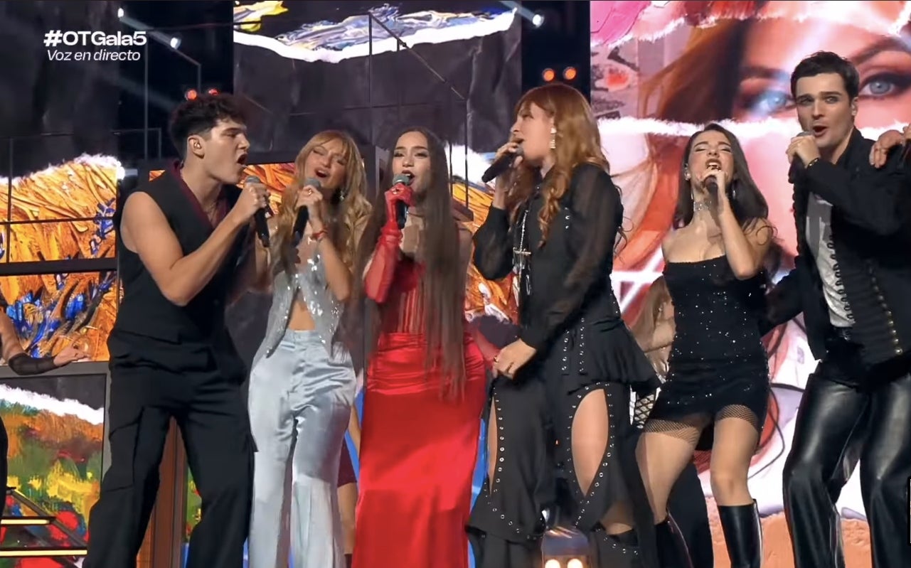 Leire Martínez canta amb els nois d'OT' el seu tema 'Mi nombre' | Prime Video
