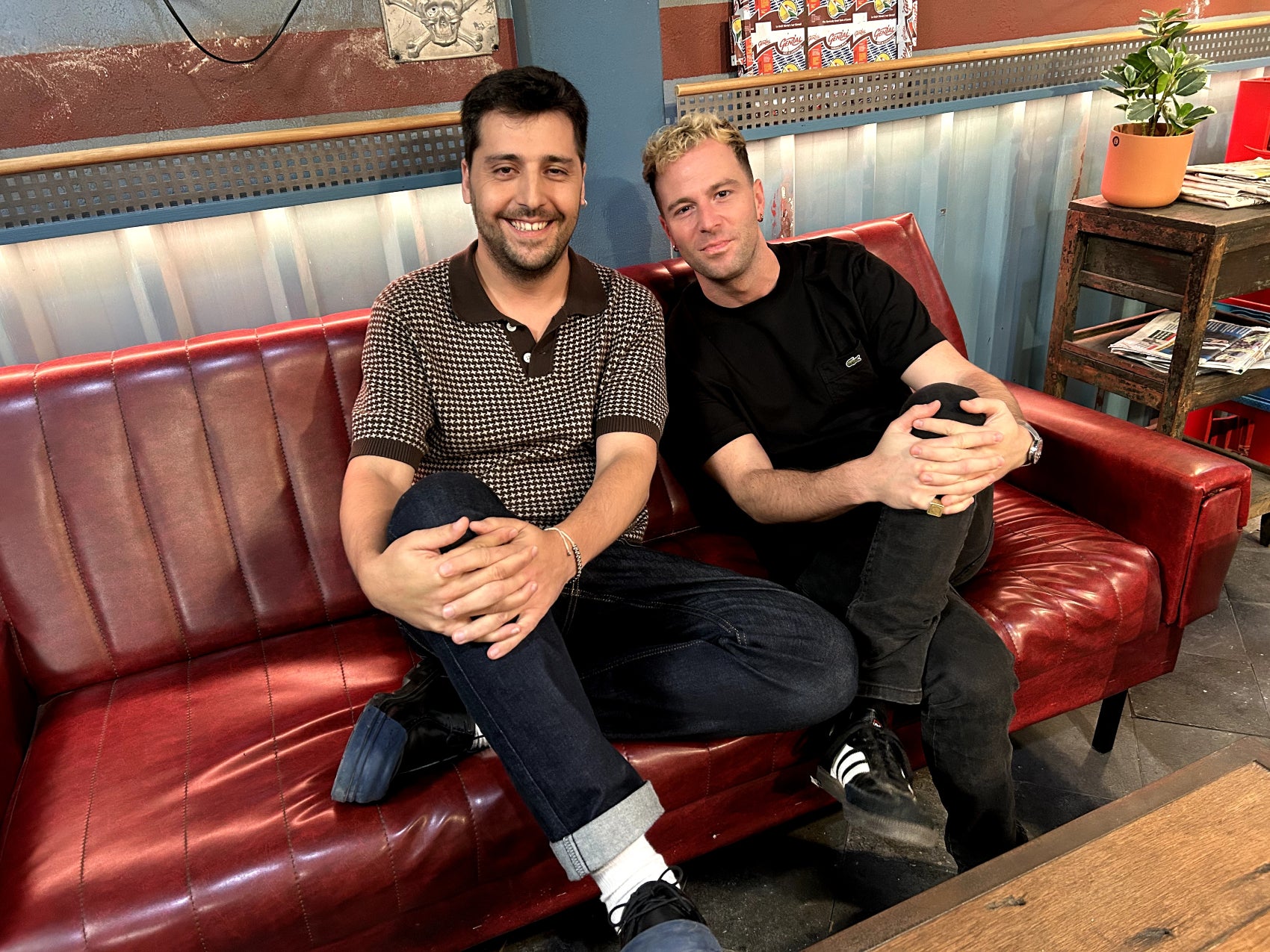 Marc Rius i Adrian Grösser són els amics protagonistes de la sèrie - J. N