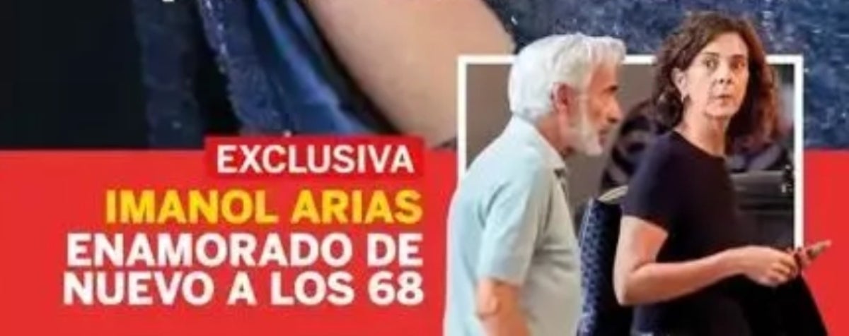 ¿Quién es la nueva pareja de Imanol Arias? | Lecturas