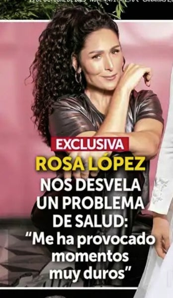 Rosa López parla del problema de salut que pateix - Semana