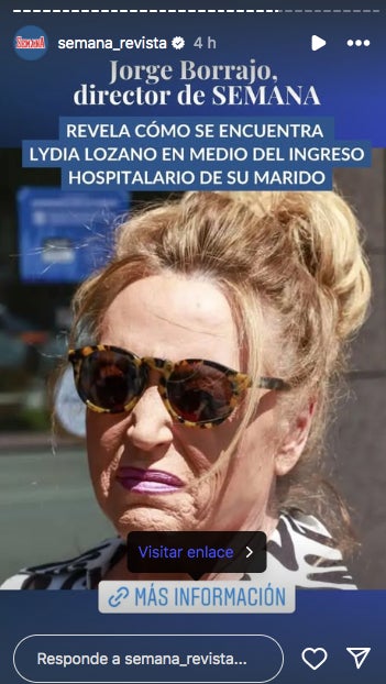 Surten a la llum més detalls de l'estat de la tertuliana - Instagram