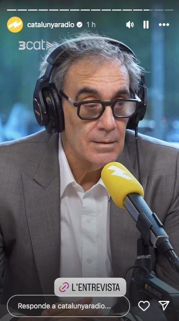 Tatxo Benet defensa les noves marques de TV3 - Catalunya Ràdio