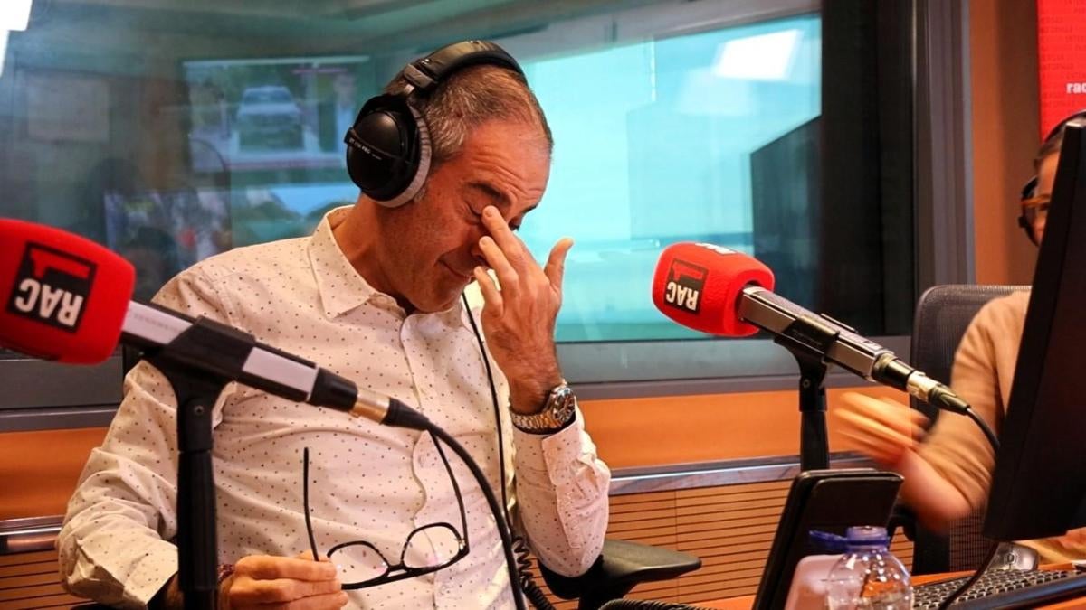 Toni Clapés, emocionat en directe quan ha sabut que han guanyat un premi Ondas - RAC1