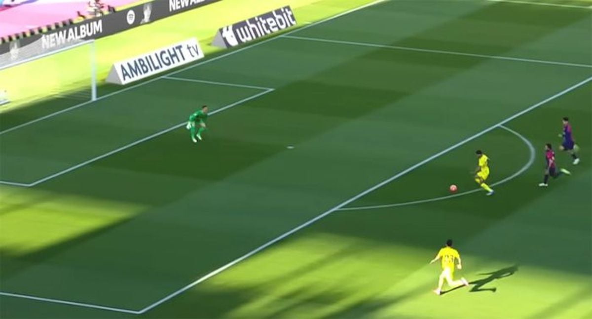 Imatge d'un Vilarreal-Barça 