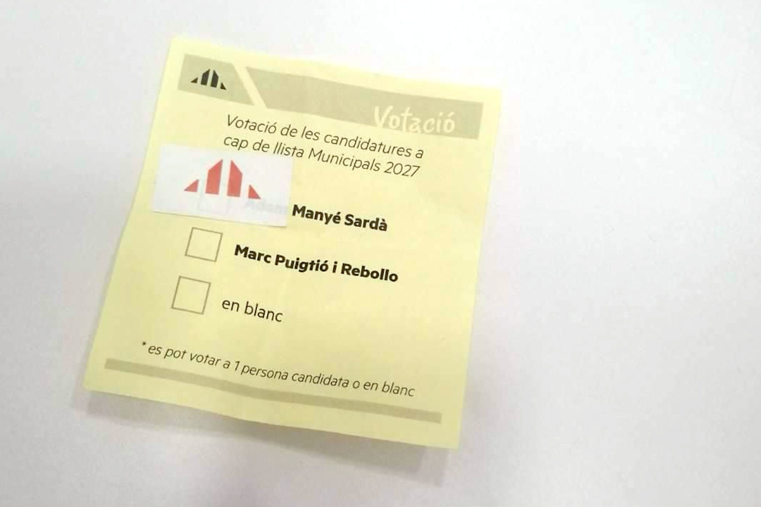El vot declarat nul a les primàries de Girona d?ERC/ACN