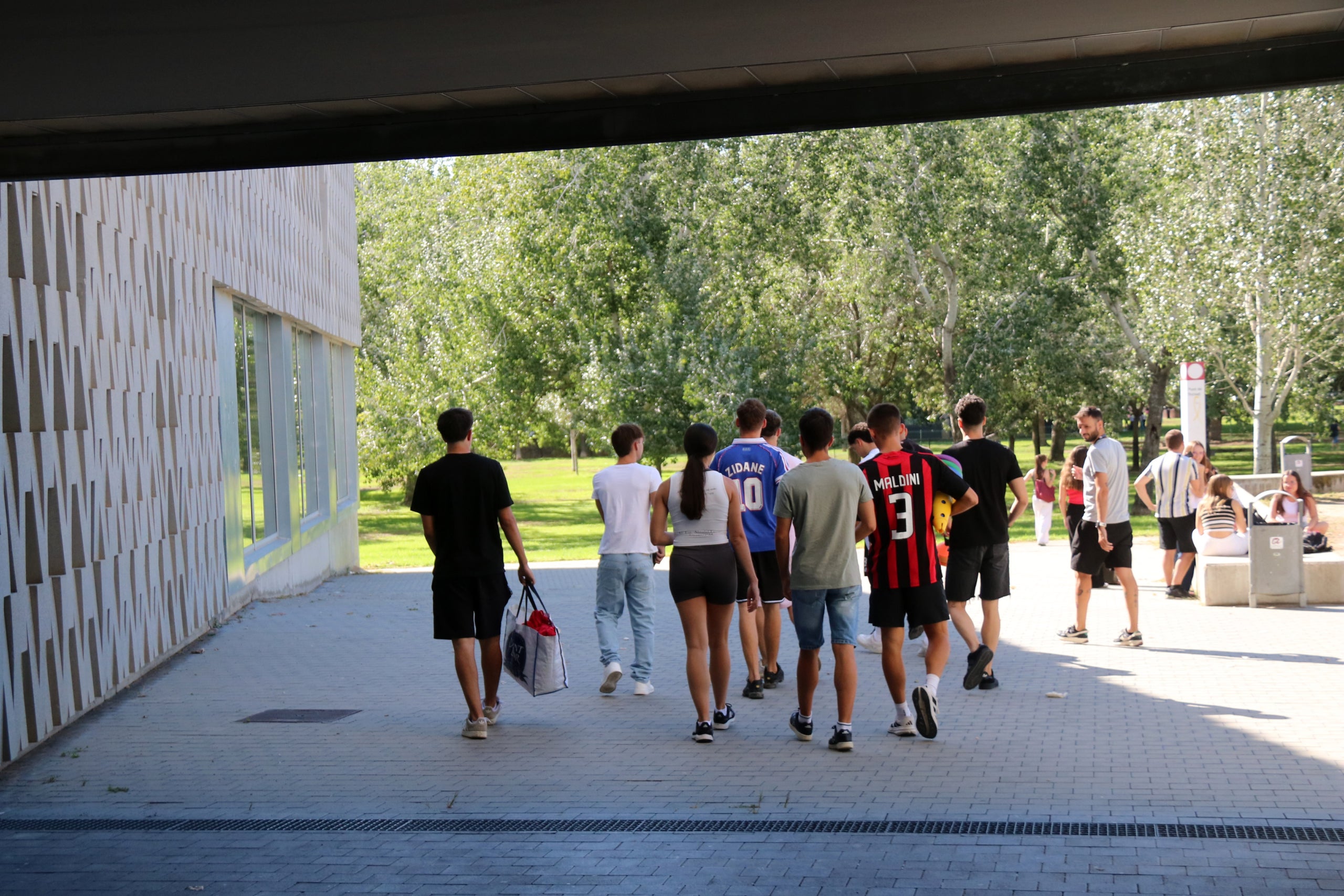 Estudiants a les instal·lacions del Campus Terres de l’Ebre de la Universitat Rovira i Virgili / ACN