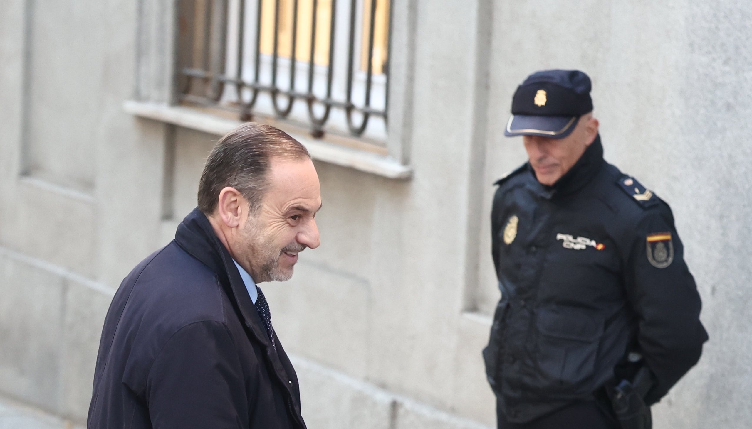 L'exministre José Luis Ábalos entra aquest matí al Tribunal Suprem/Eduardo Parra/EP