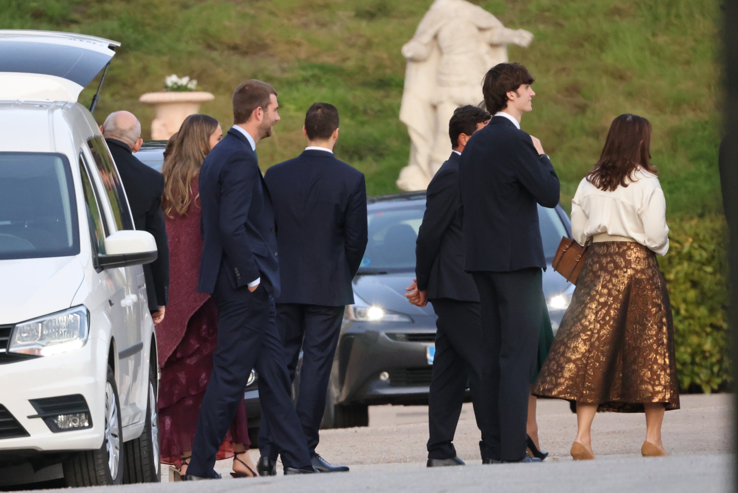 Així anaven els cosins d'Elionor i Sofia a la reunió familiar _ Europa Press