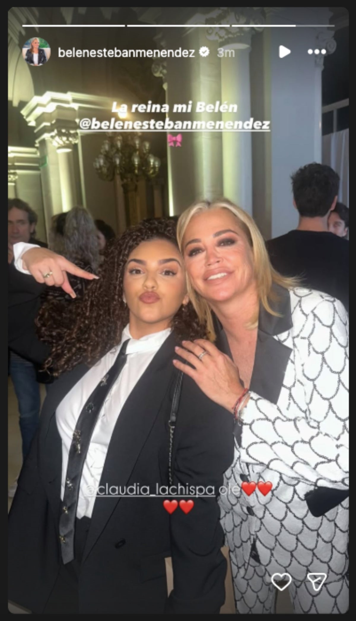 Belén Esteban ha passat per la 'listening party' de Rosalía | Instagram