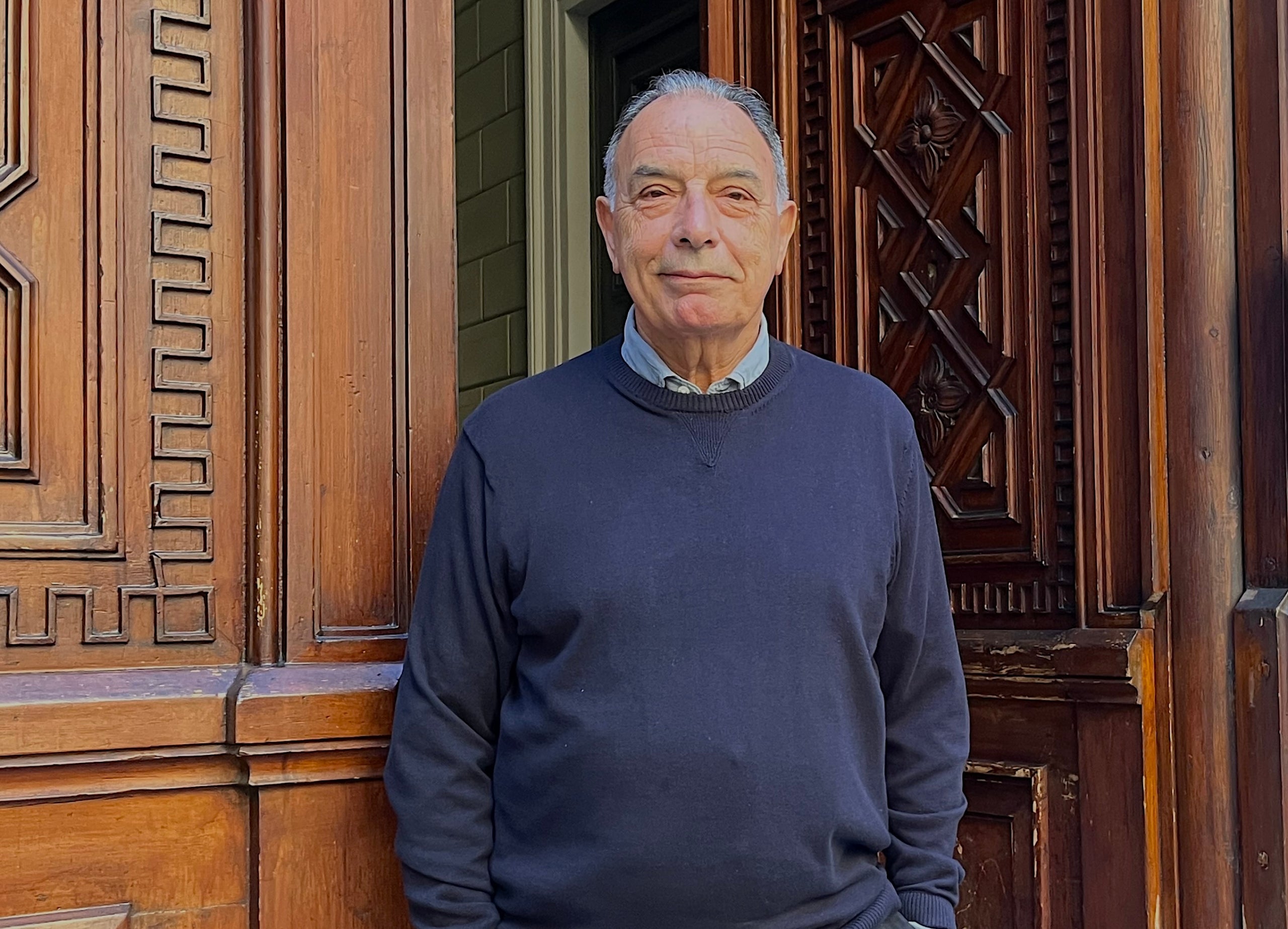 Miquel Berga, autor del llibre 'Eileen. Retrat d'un matrimoni', guanyador del Premi Joanot Martorell de narrativa i publicat per Edicions 62  / S.B.