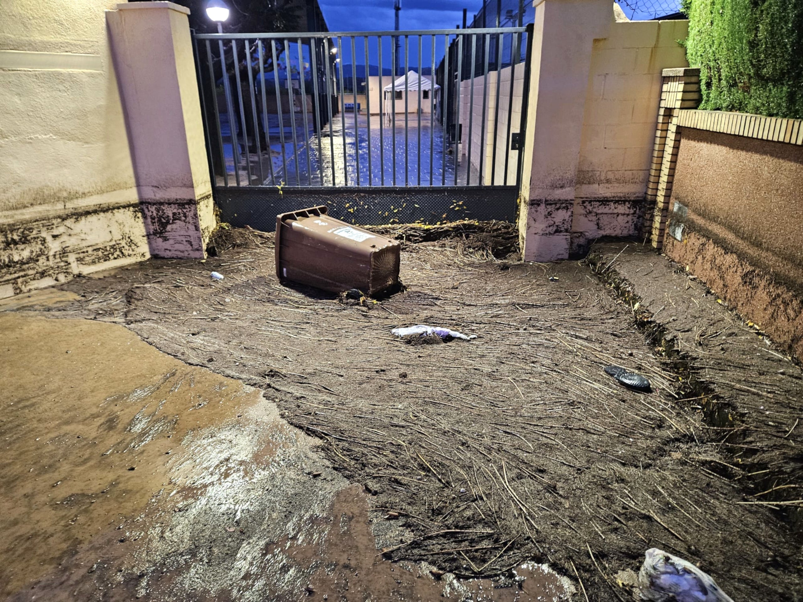 Afectaciones provocadas por el paso del temporal en el municipio de Móra d'Ebre / ACN