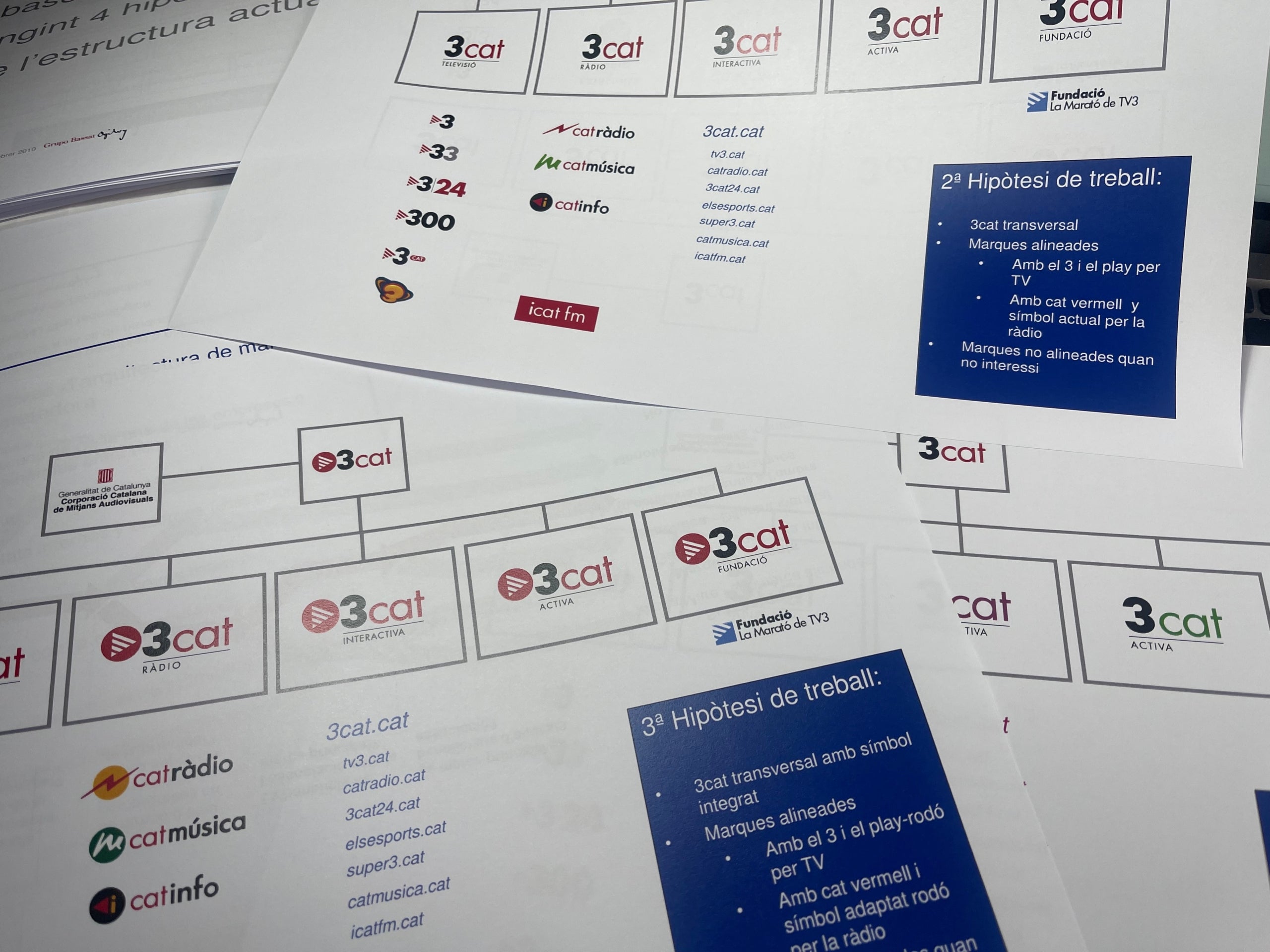 Las hipótesis de trabajo que proponía el documento en 2010/QS