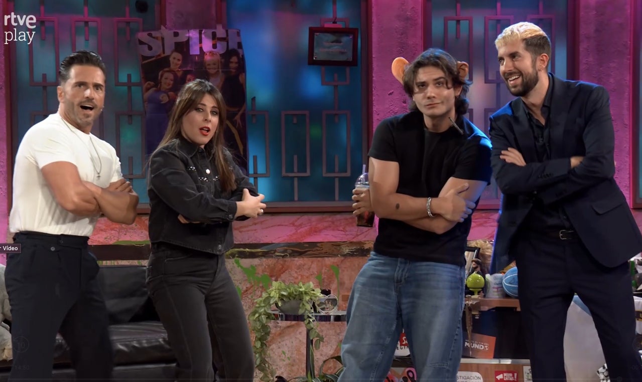 David Bustamante se une al show de Valeria Ros en 'La Revuelta' | RTVE