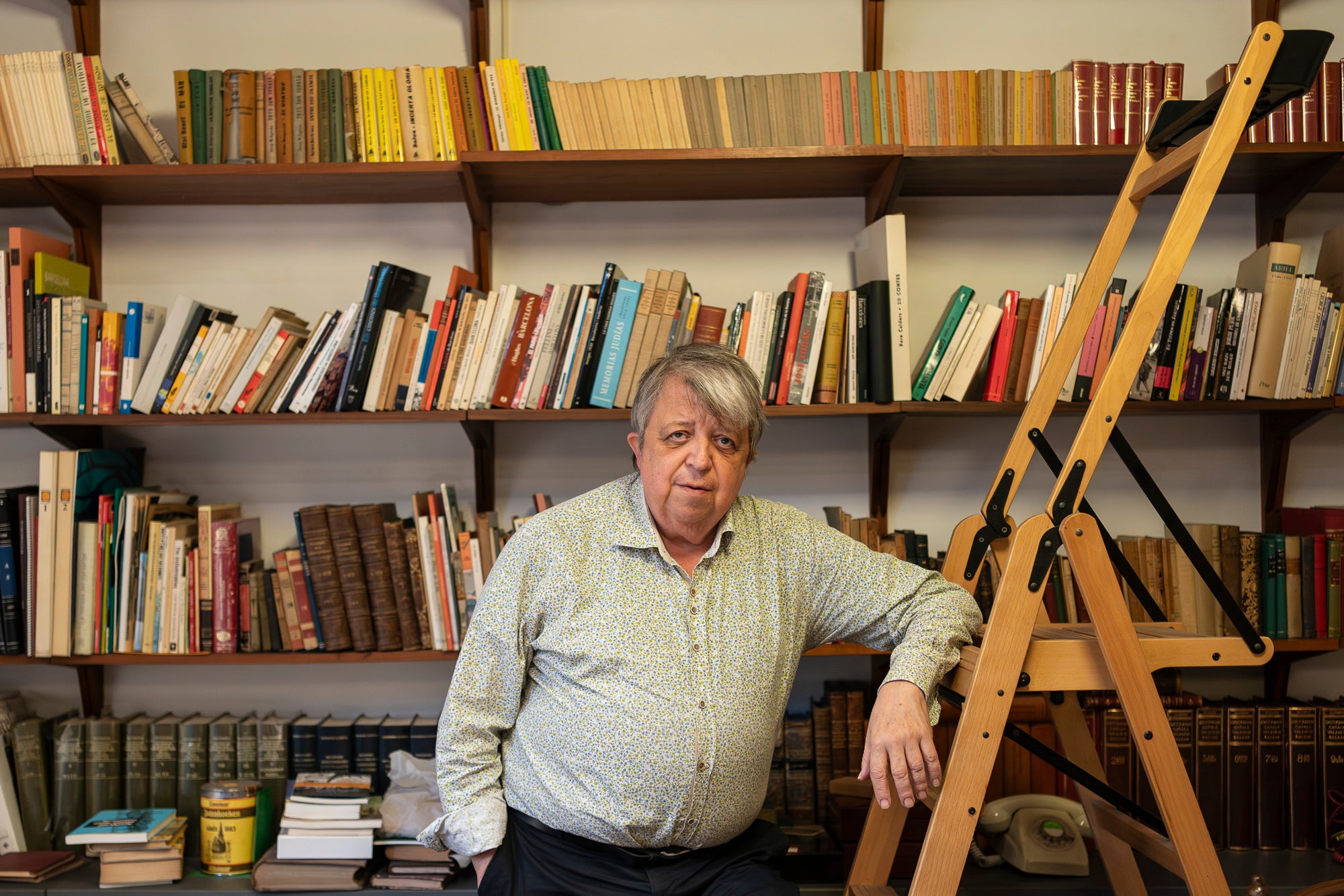 Enric Gomà, escriptor. Barcelona 05.11.2025 | Mireia Comas