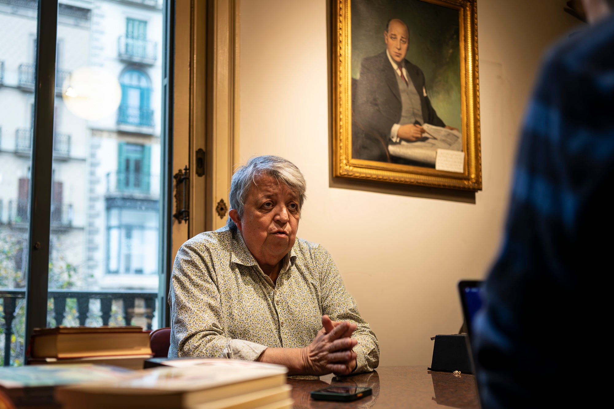 Enric Gomà, escriptor. Barcelona 05.11.2025 | Mireia Comas