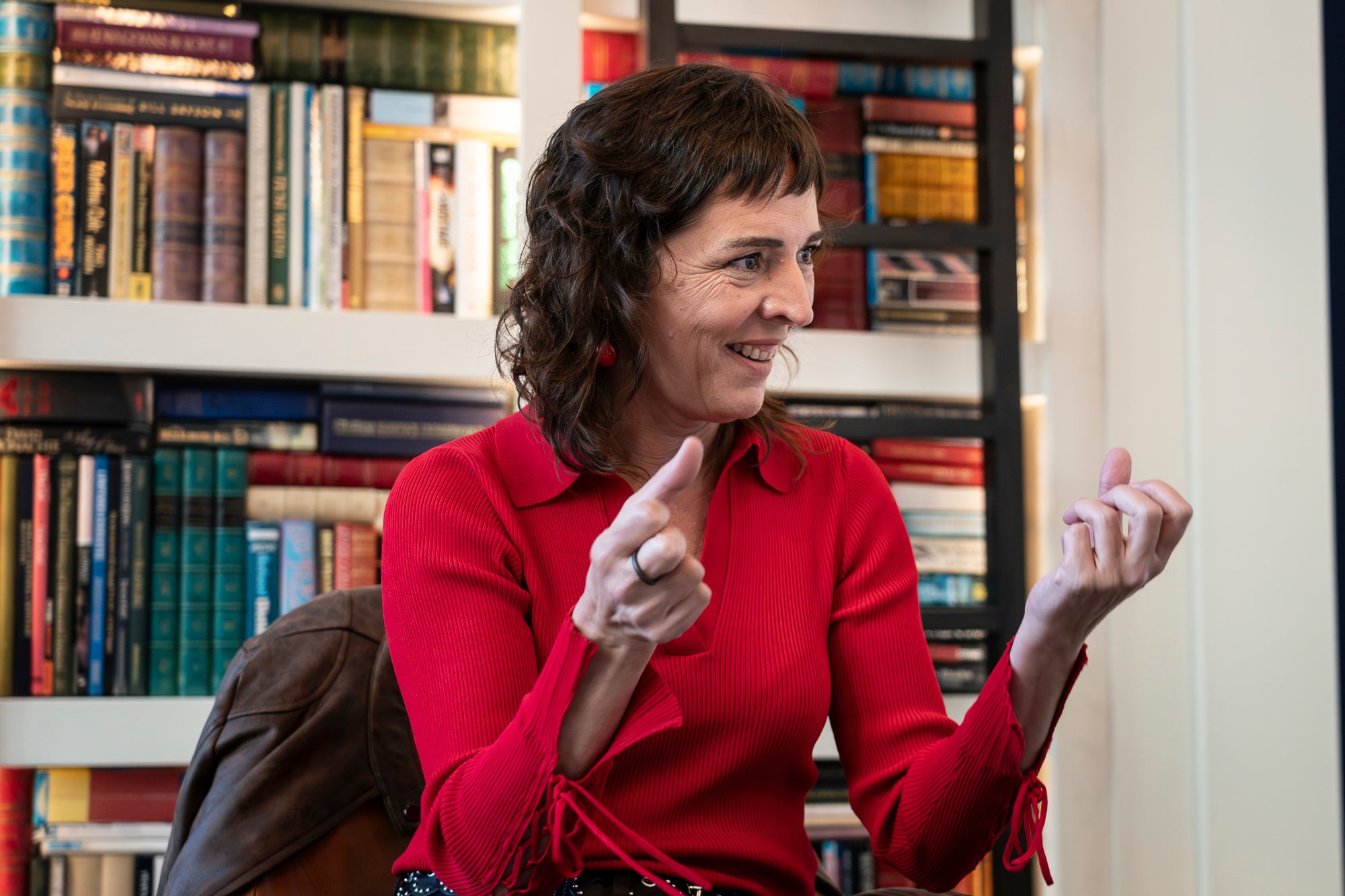 Núria Cadenes, periodista i escriptora. Barcelona 19.11.2025 | Mireia Comas