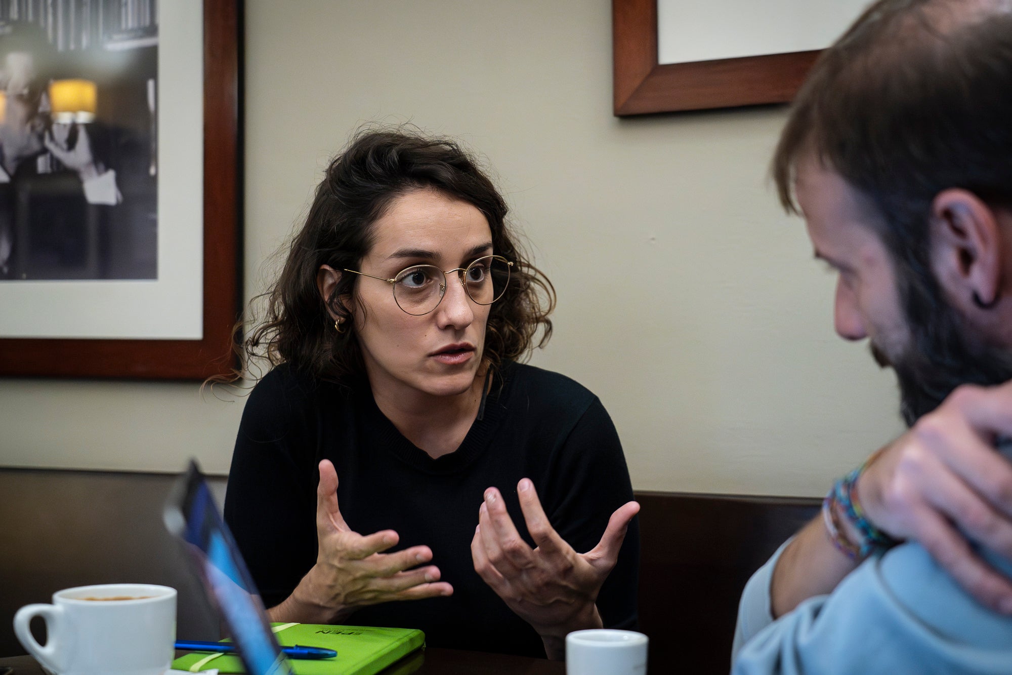 Júlia Ojeda, investigadora, professora d'universitat i crítica literària. Barcelona 19.11.2025 | Mireia Comas