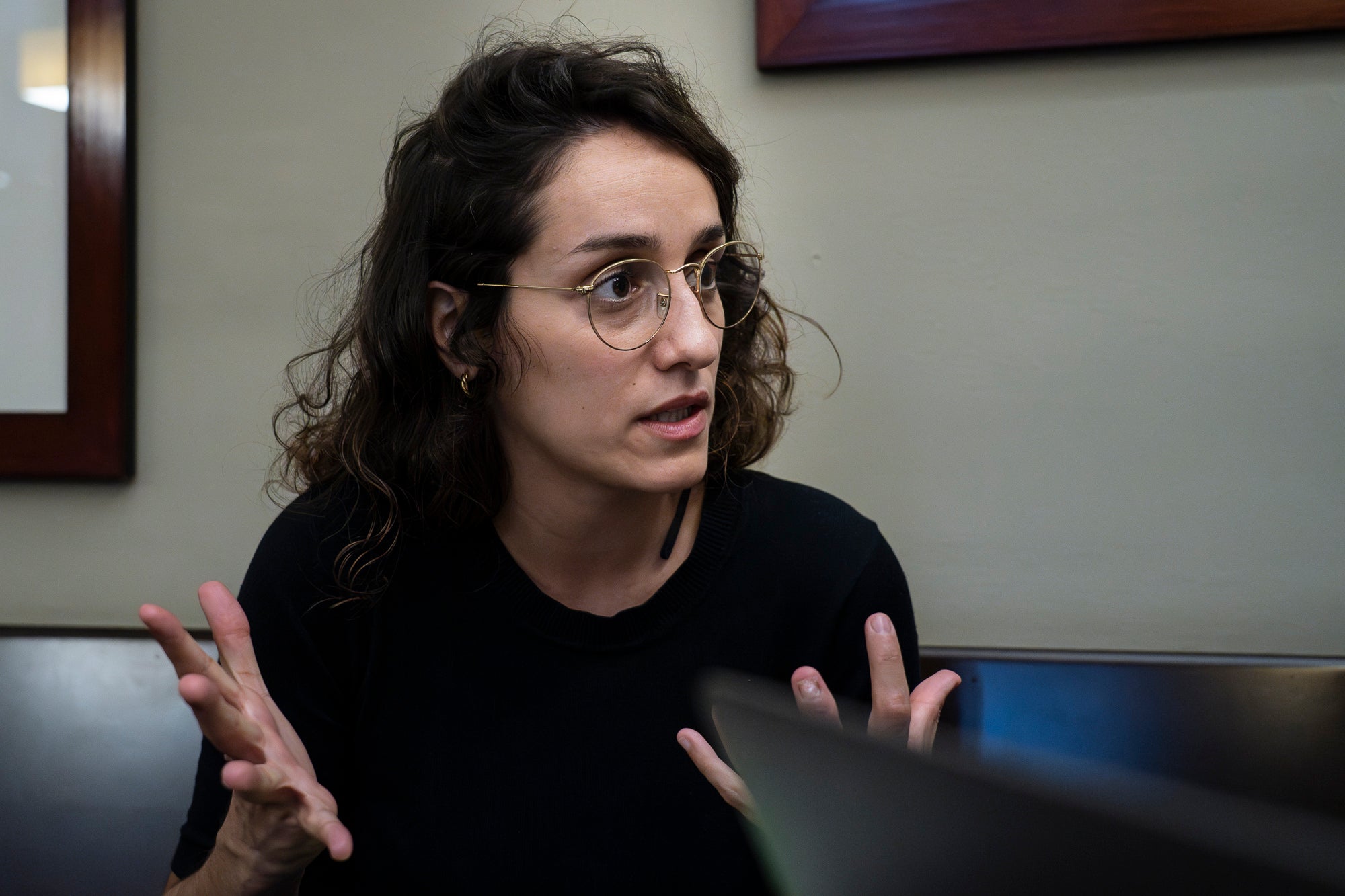 Júlia Ojeda, investigadora, professora d'universitat i crítica literària. Barcelona 19.11.2025 | Mireia Comas