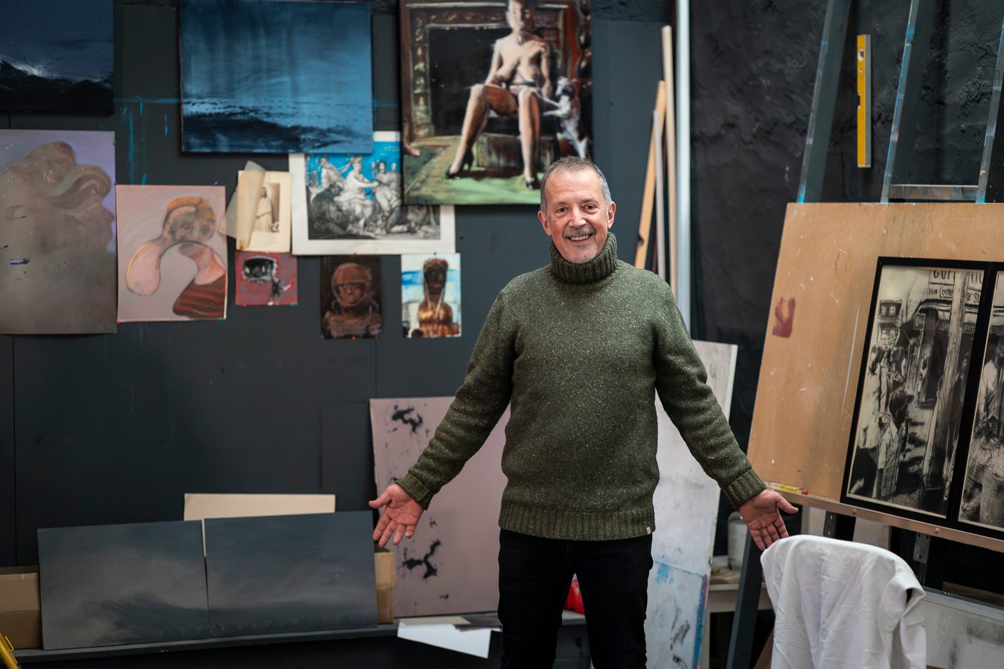 Rai Escalé, pintor. Bràfim 22.11.2025 | Mireia Comas