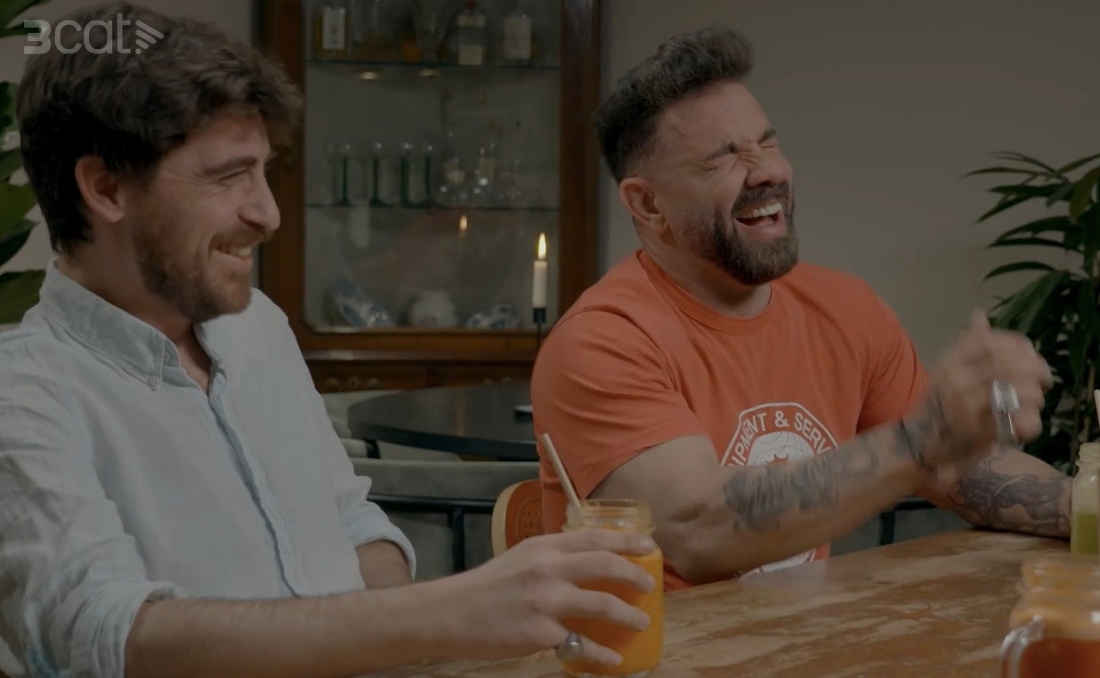 El Marc ho ha parat de riure durant tot el programa a 'Joc de cartes' _ 3Cat