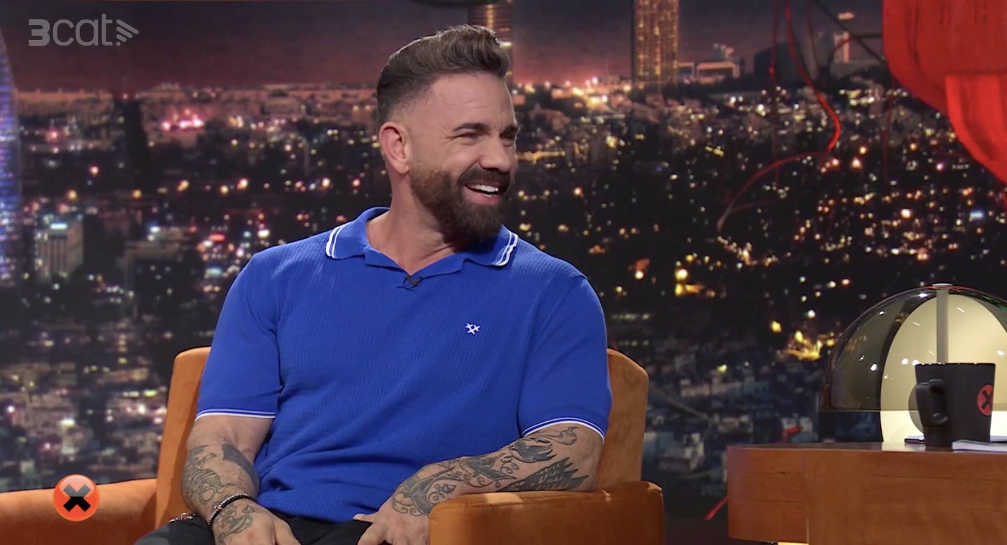 El presentador de Joc de cartes s'ha mostrat molt simpàtic en l'entrevista - TV3