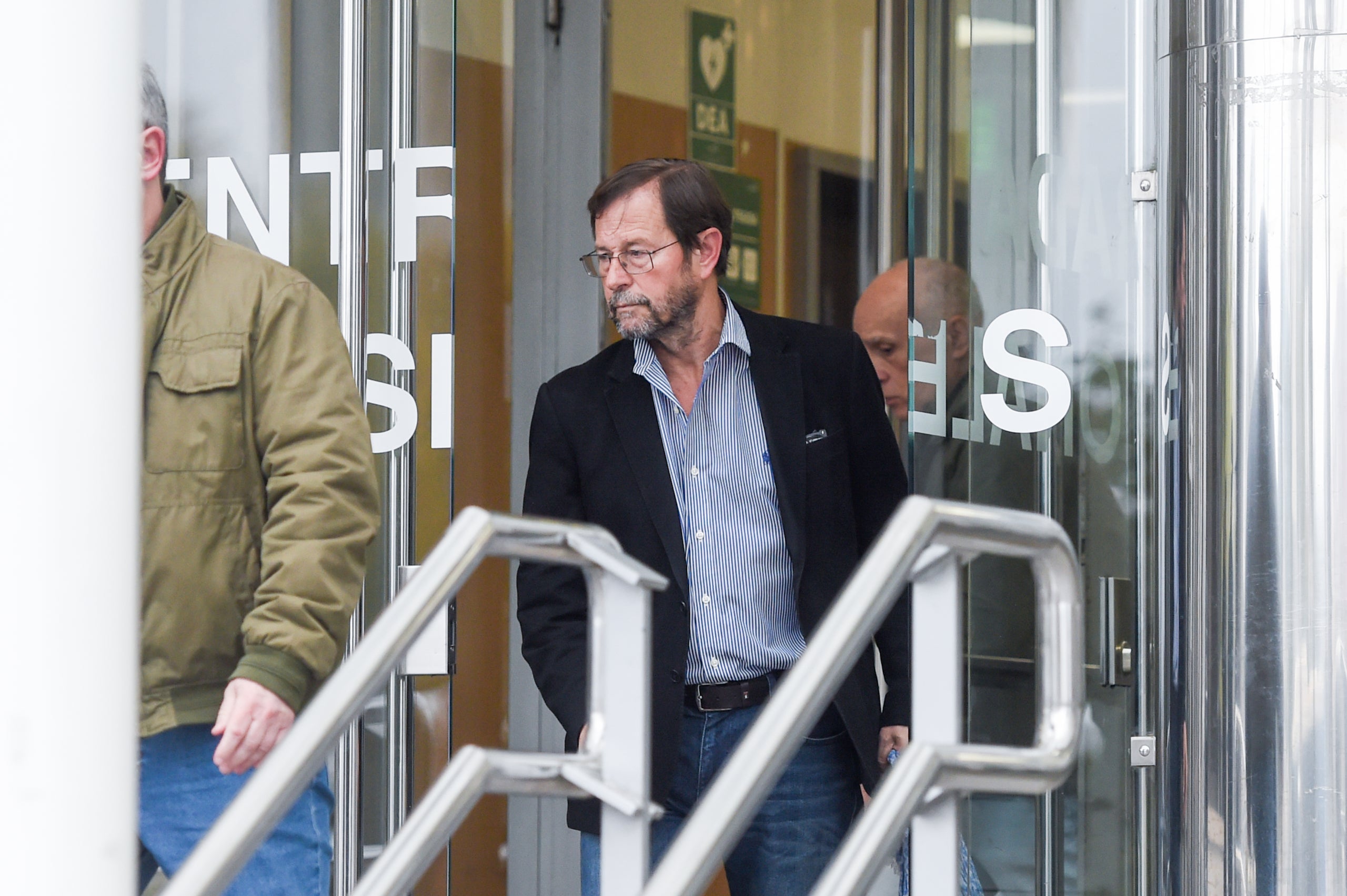 El fiscal Grinda, just en sortir del jutjat d'Instrucció/Gustavo Valiente/Ep
