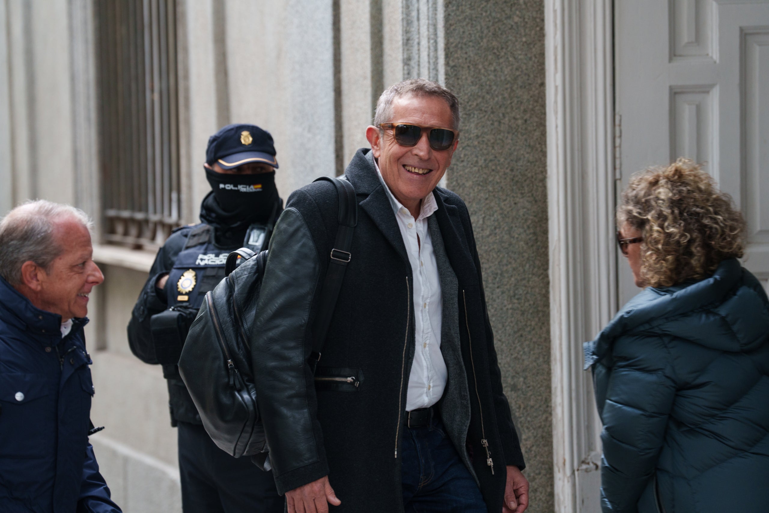 El periodista de Cadena SER Miguel Ángel Campos en arribar al Suprem/Matias Chiofalo / Europa Press