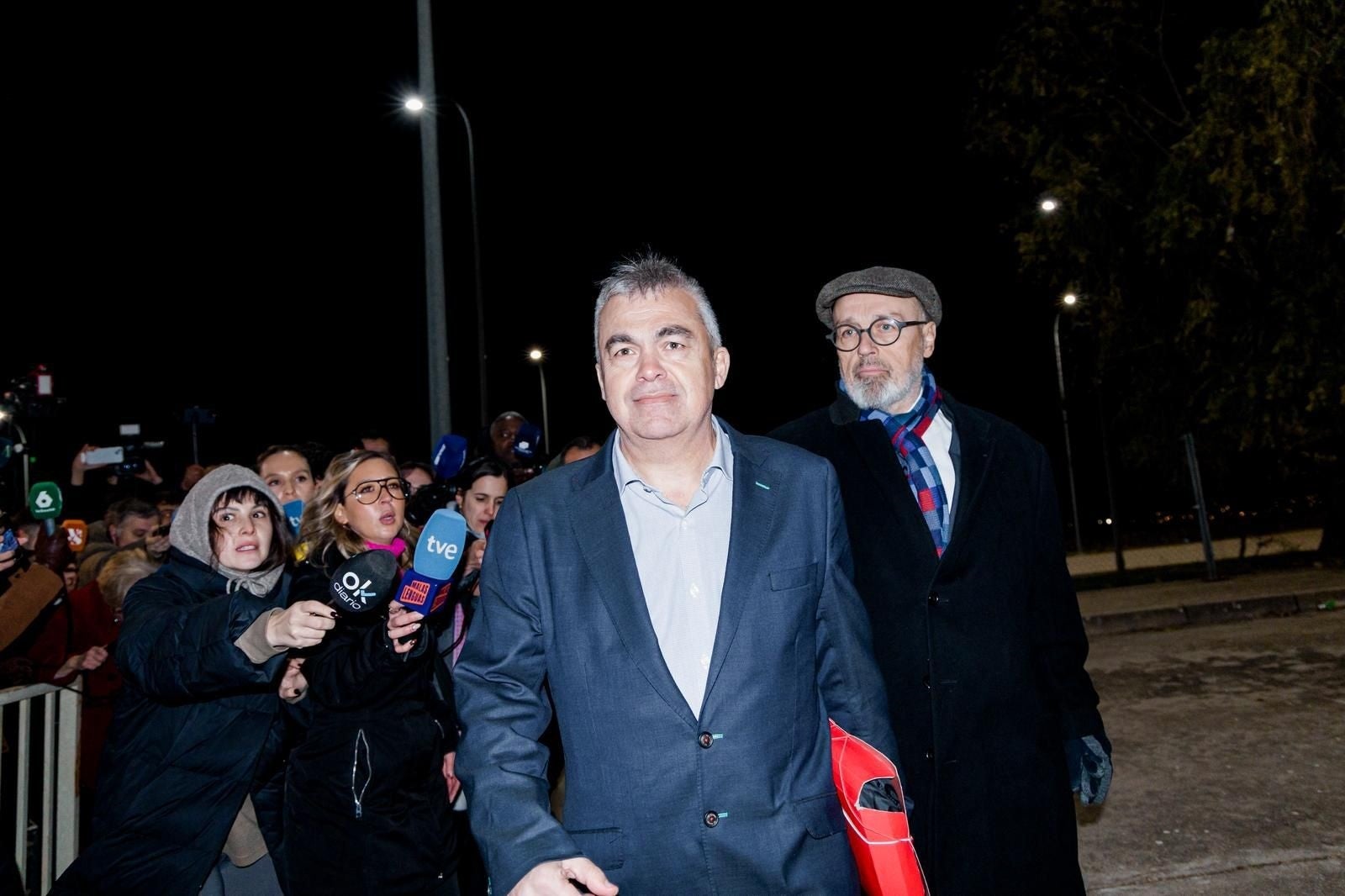 Primeras imágenes de Santos Cerdán a la salida de Soto del Real / Europa Press