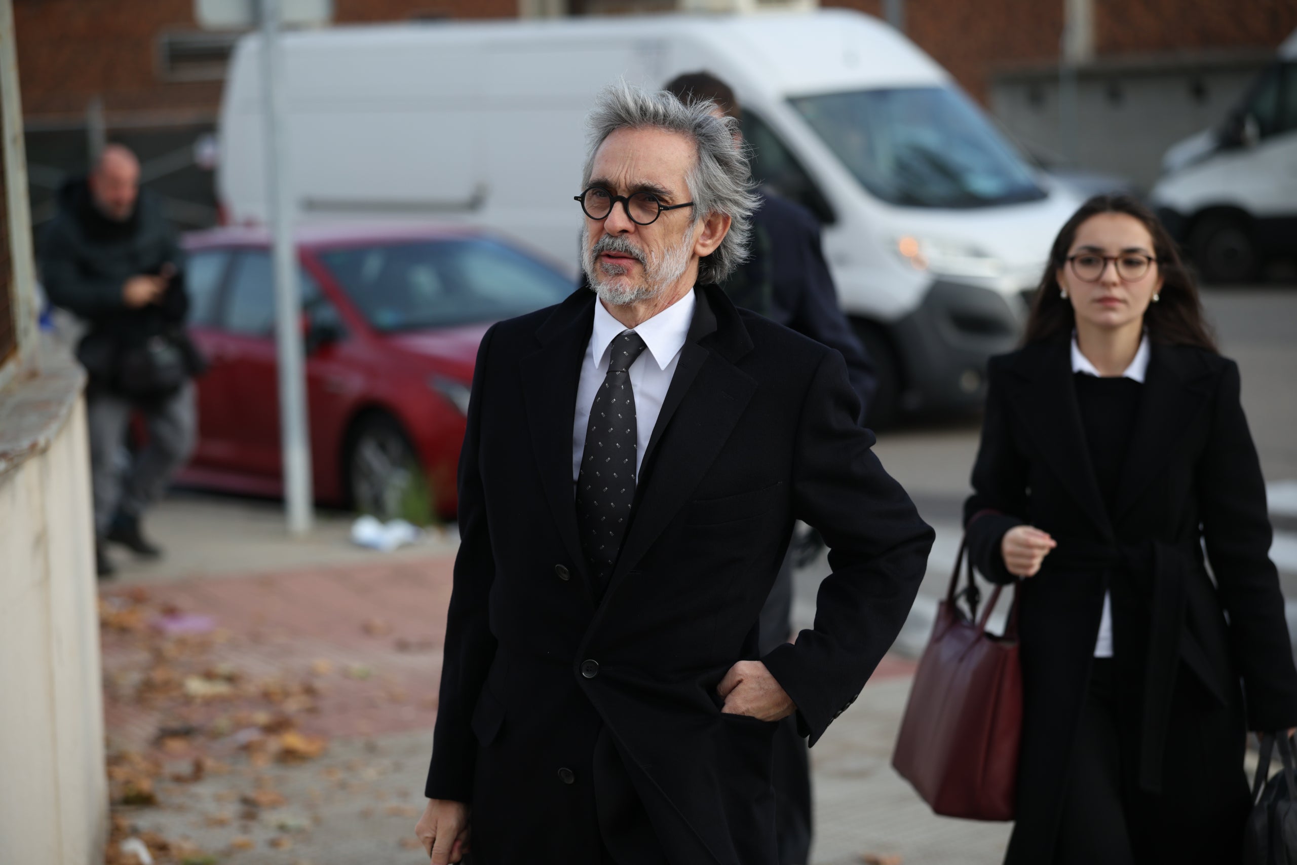 L'advocat Cristobal Martell Pérez-Alcalde, en arribar a l'Audiència Nacional/Alejandro Martínez/Ep
