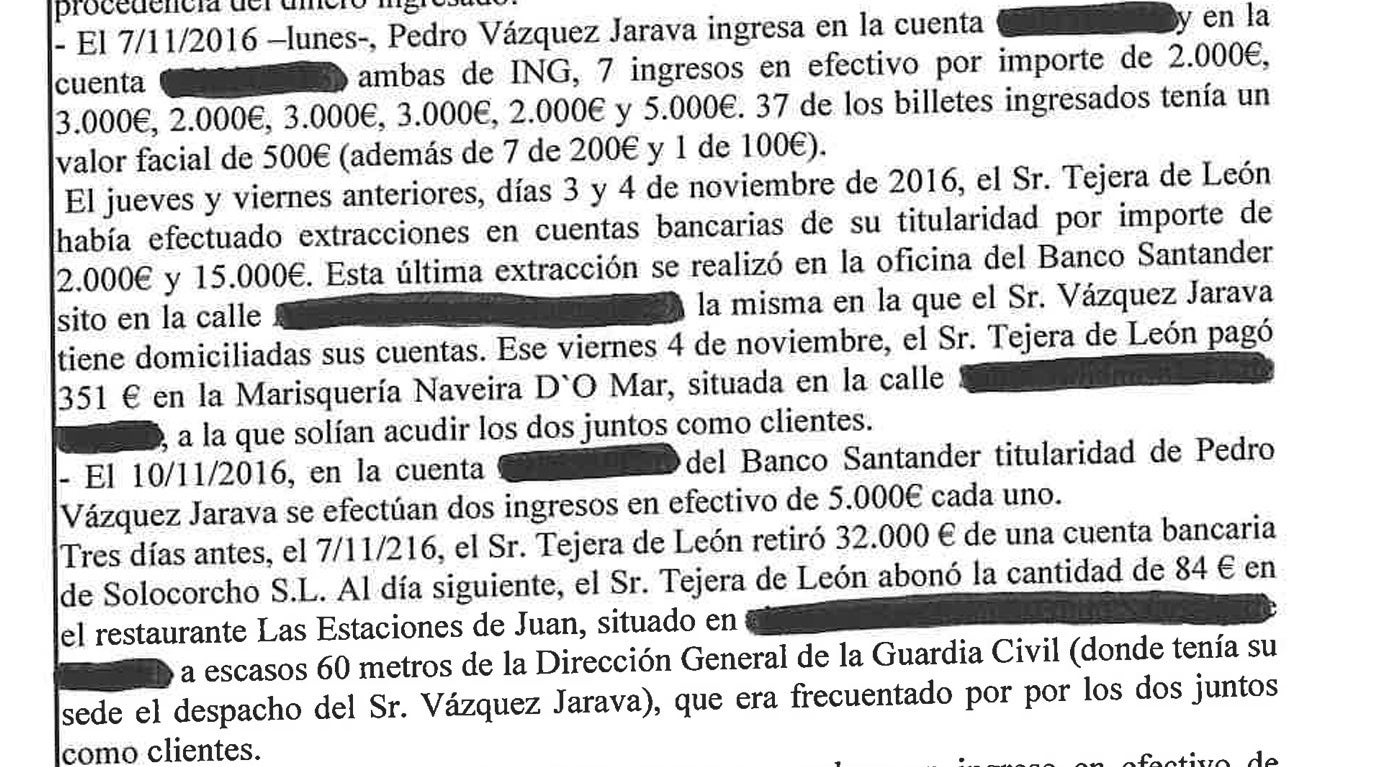 La interlocutòria de la jutgessa que envia a judici al tinent general i l'empresari/QS