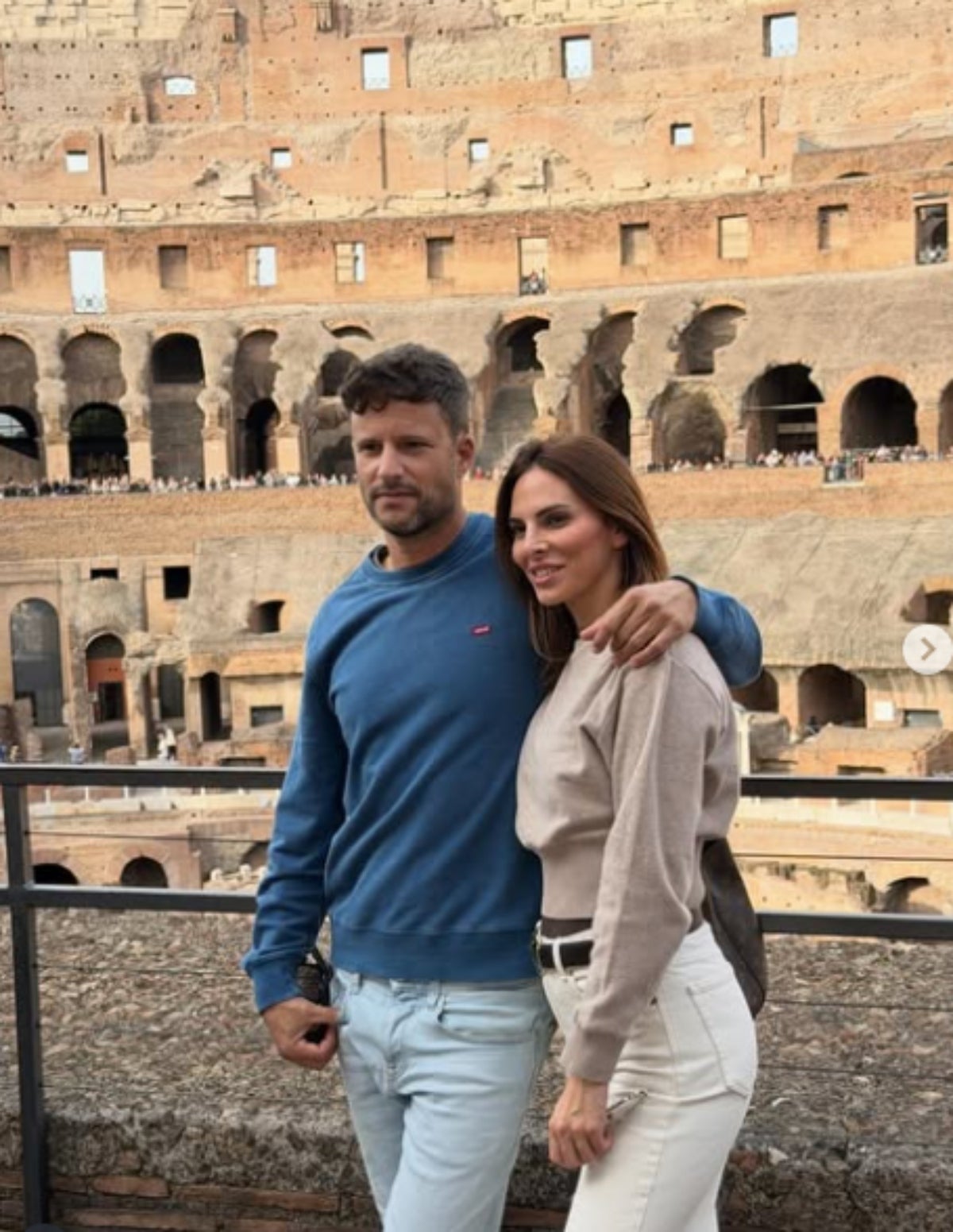 Irene Rosales i Guillemo, d'escapada per Roma | Instagram