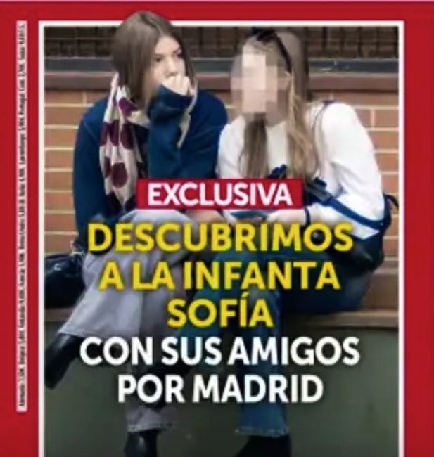 La foto de Sofía de Borbón, en un pla secret per Madrid - Semana