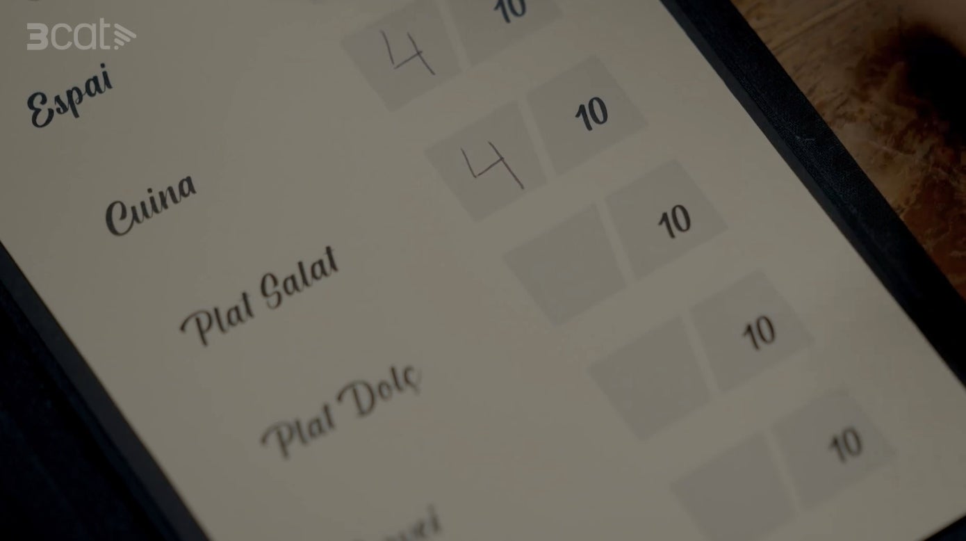 La Ingrid no ha rebut molt bona nota a 'Joc de cartes' | 3Cat.