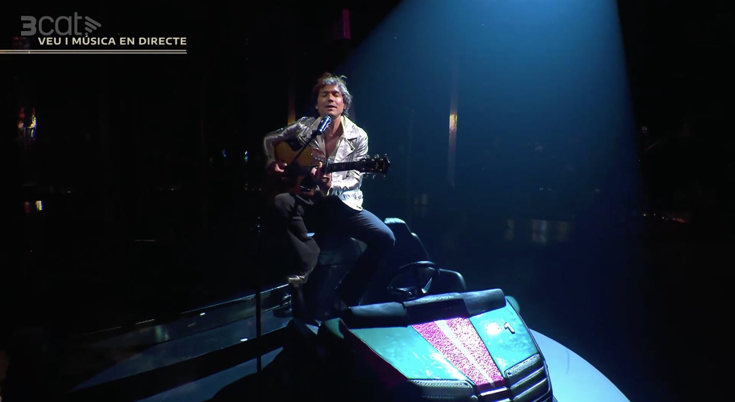 La primera part de la cançó del Ramon Mirabet i la Lucrecia ha estat molt original - TV3