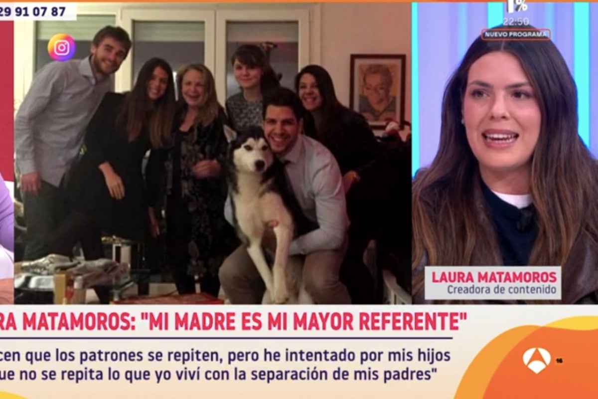 Laura Matamoros se sincera com mai sobre el divorci dels seus pares | Antena 3.