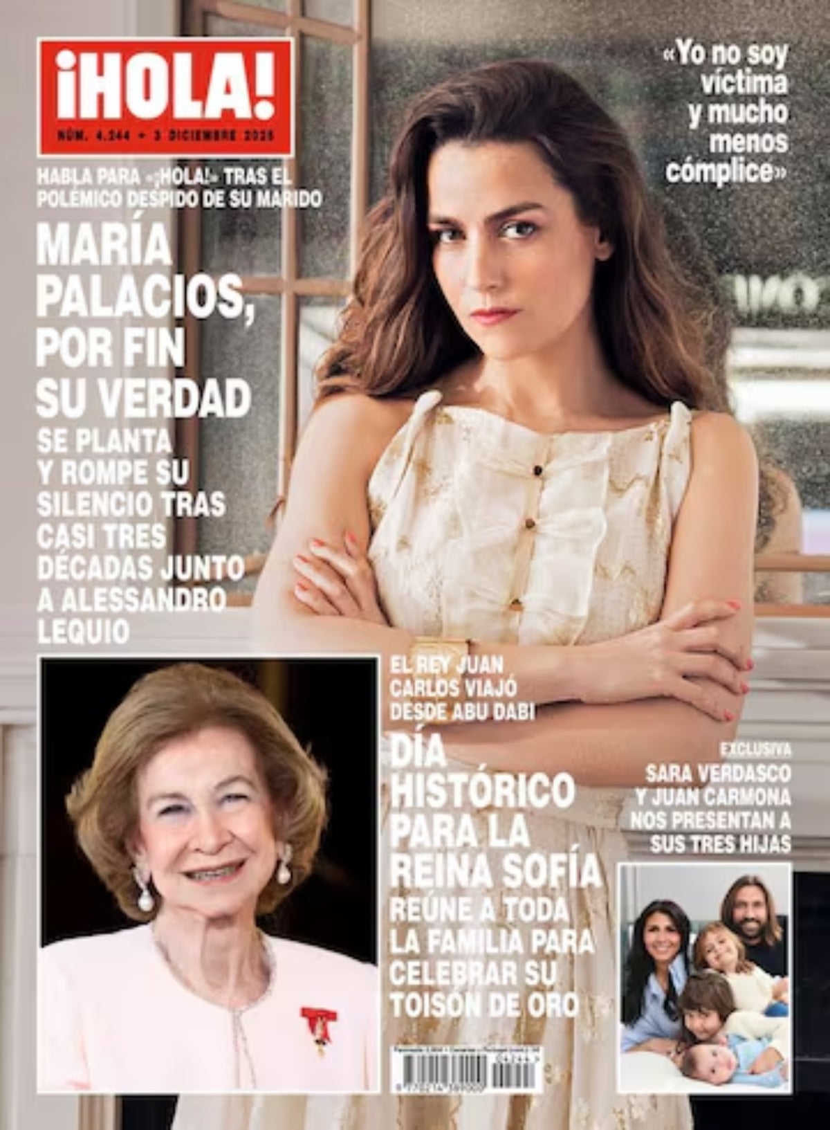 María Palacios, la dona d'Alessandro Lequio, revela la veritat del seu matrimoni | HOLA