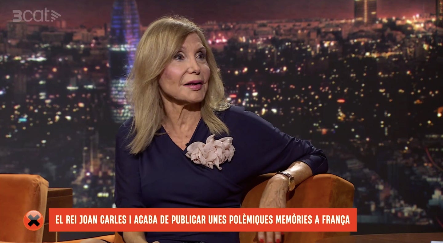 Pilar Eyre recorda alguns dels moments més tensos de Joan Carles i Sofia en públic - TV3