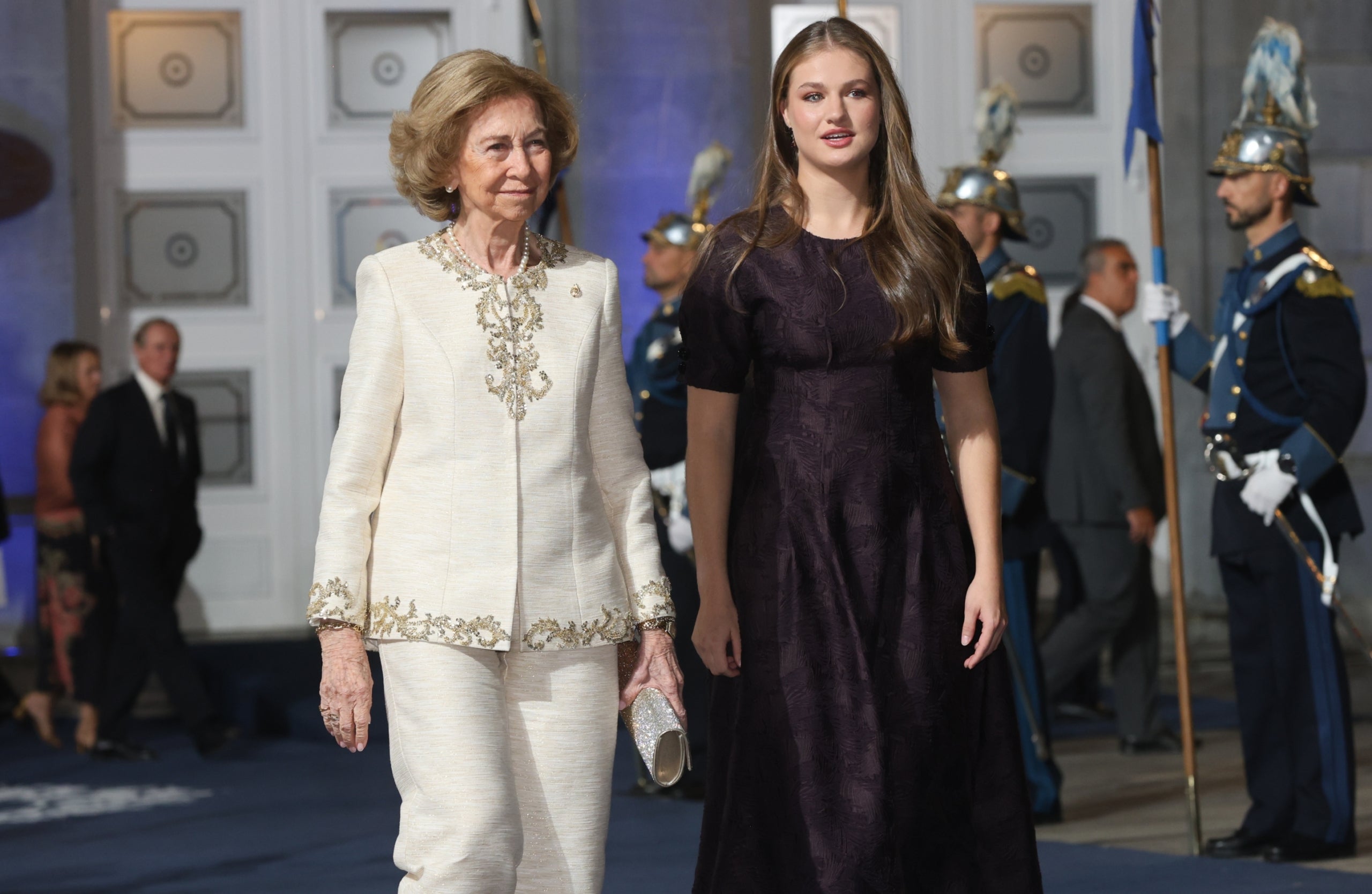 Quins detalls han sortit a la llum de l'esmorzar privat dels Borbons? | Europa Press