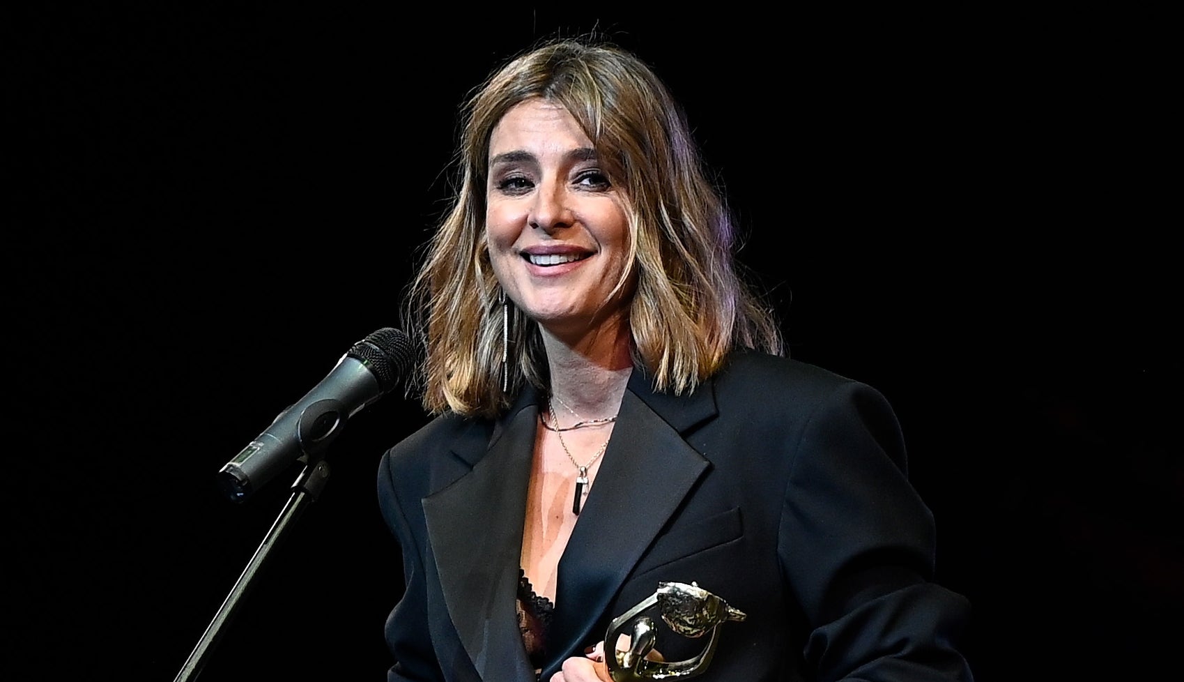 Sandra Barneda dedica l'Antena d'Or al seu nebot Leo | Europa Press