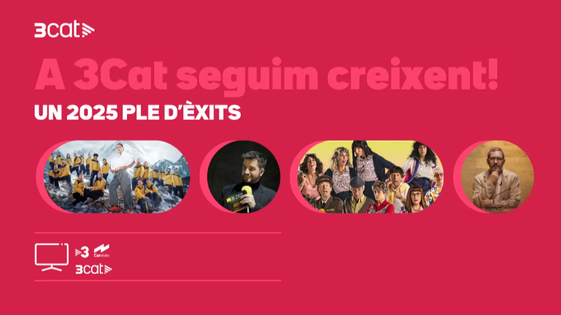 3Cat, líder del 2025 y ya van 16 años consecutivos