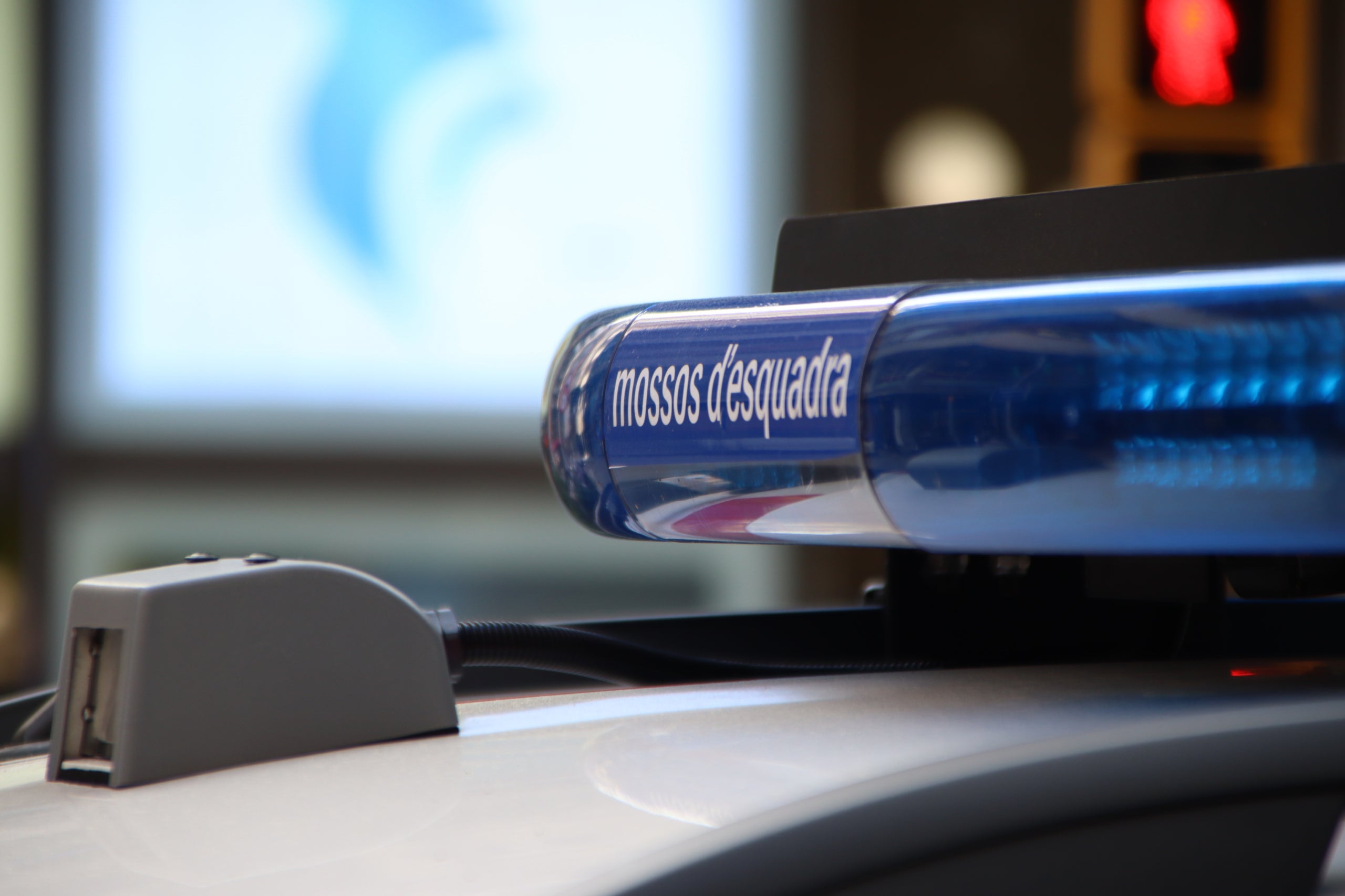 Imatge d'arxiu dels llums d'un cotxe dels Mossos d'Esquadra / ACN