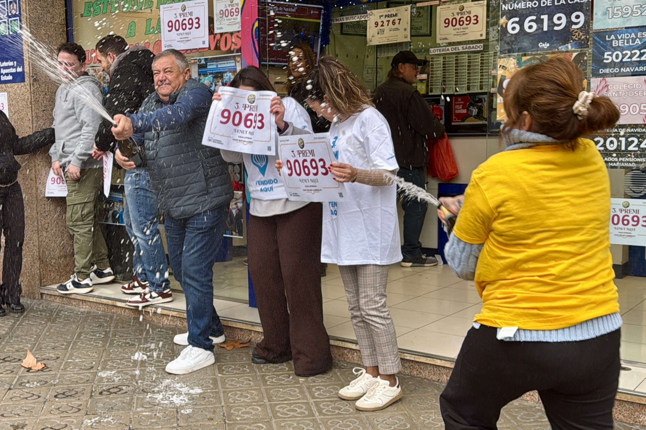 L'administració de Sant Boi ha venut sèries del 3r i el 4t premis de la Loteria de Nadal / ACN