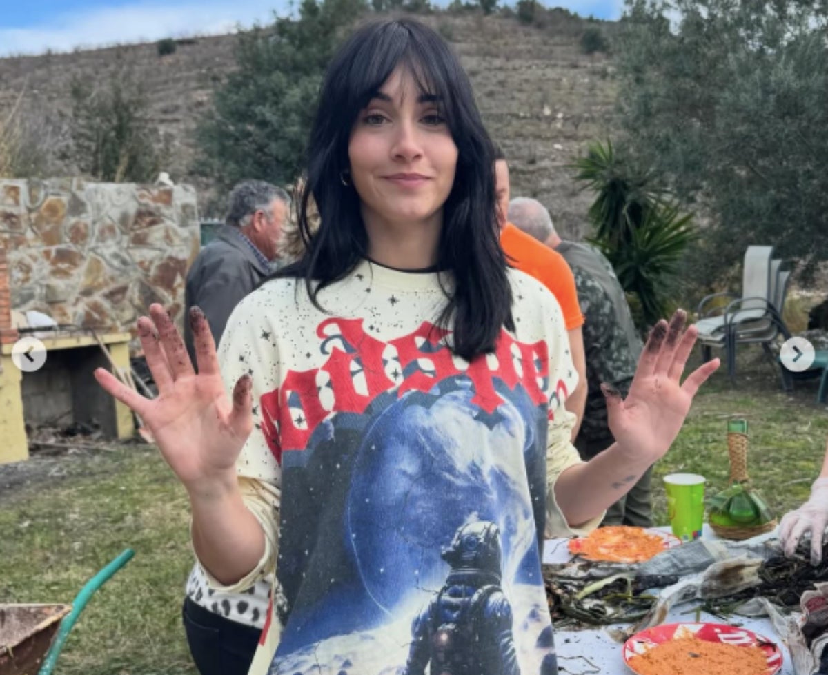 Aitana publica una foto en una calçotada | Instagram