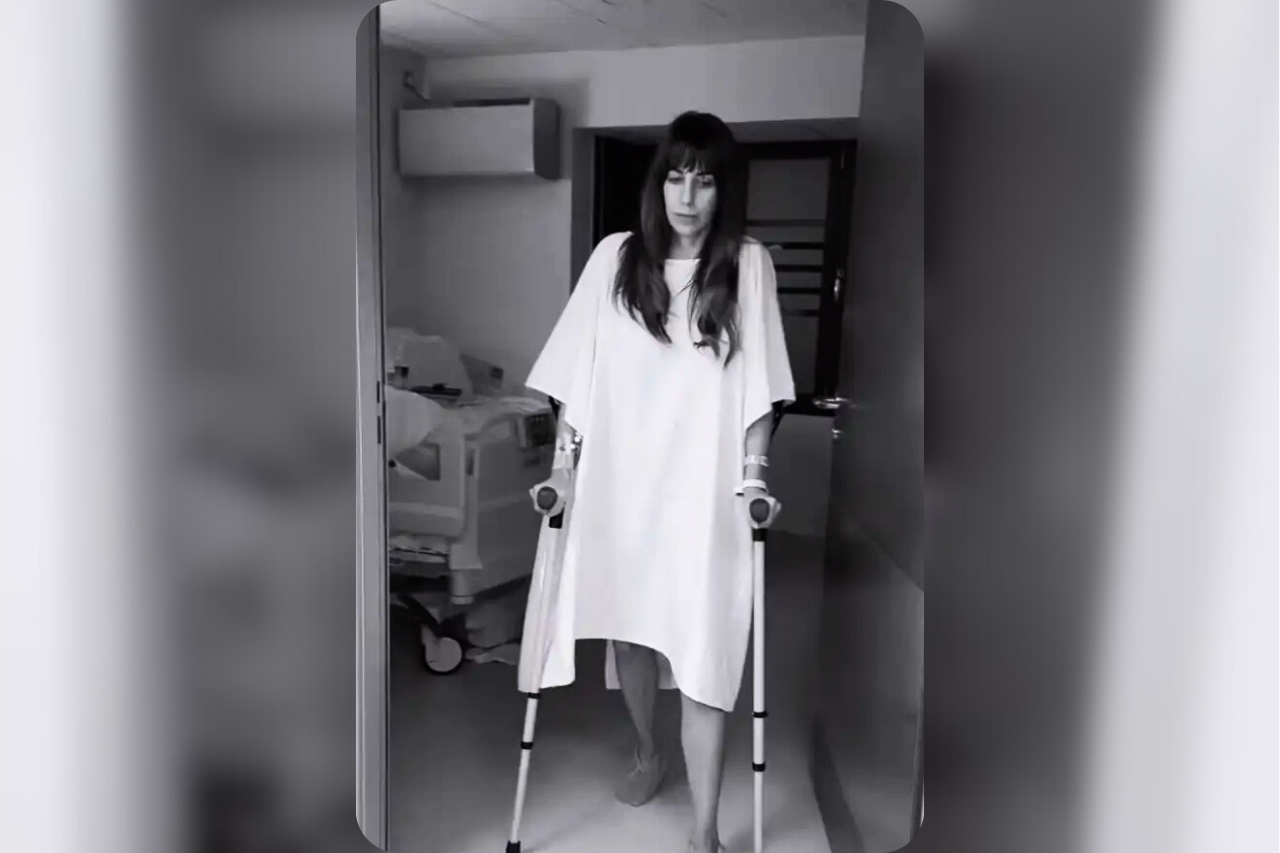 Almudena Cid publica una foto des de l'hospital - Instagram