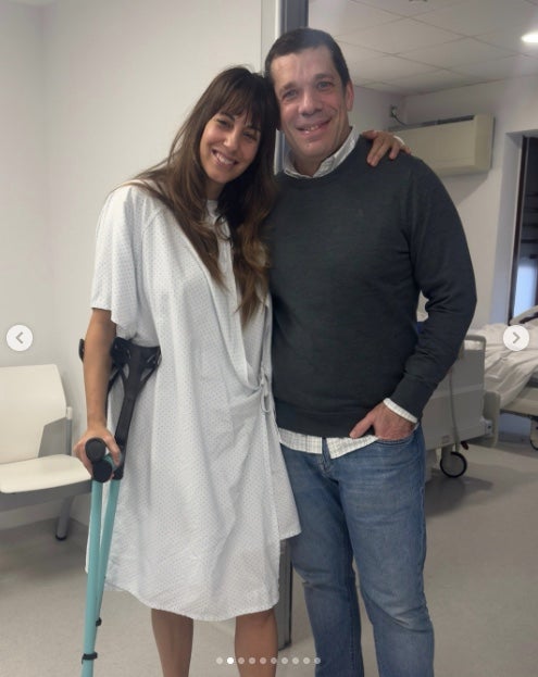 Ara haurà de fer servir crosses una temporada - Instagram