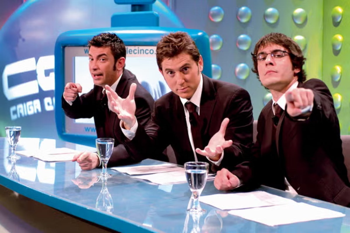 Arturo Valls era molt jove quan va començar a triomfar amb Caiga quien caiga - Telecinco